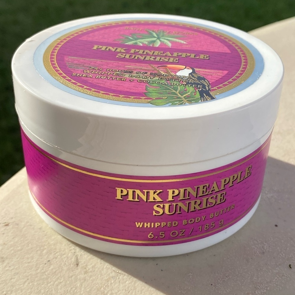 Bathandbodyworks Pink Pineapple Sunrise Whipped Body Butter